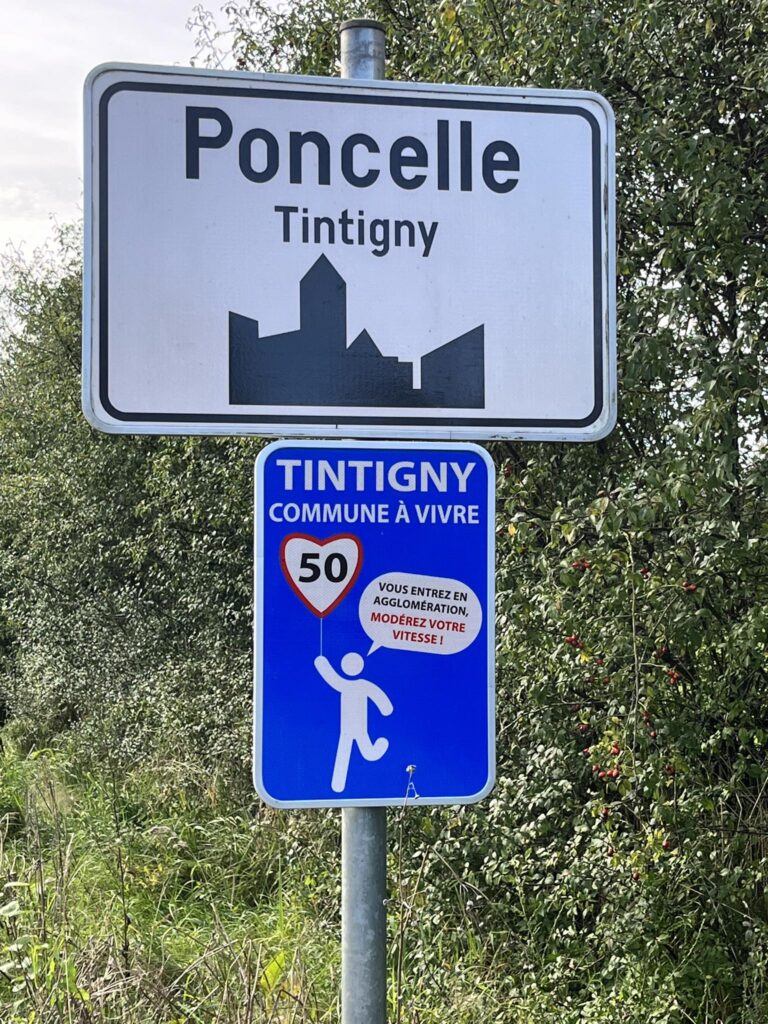 Dans la commune de Poncelle 